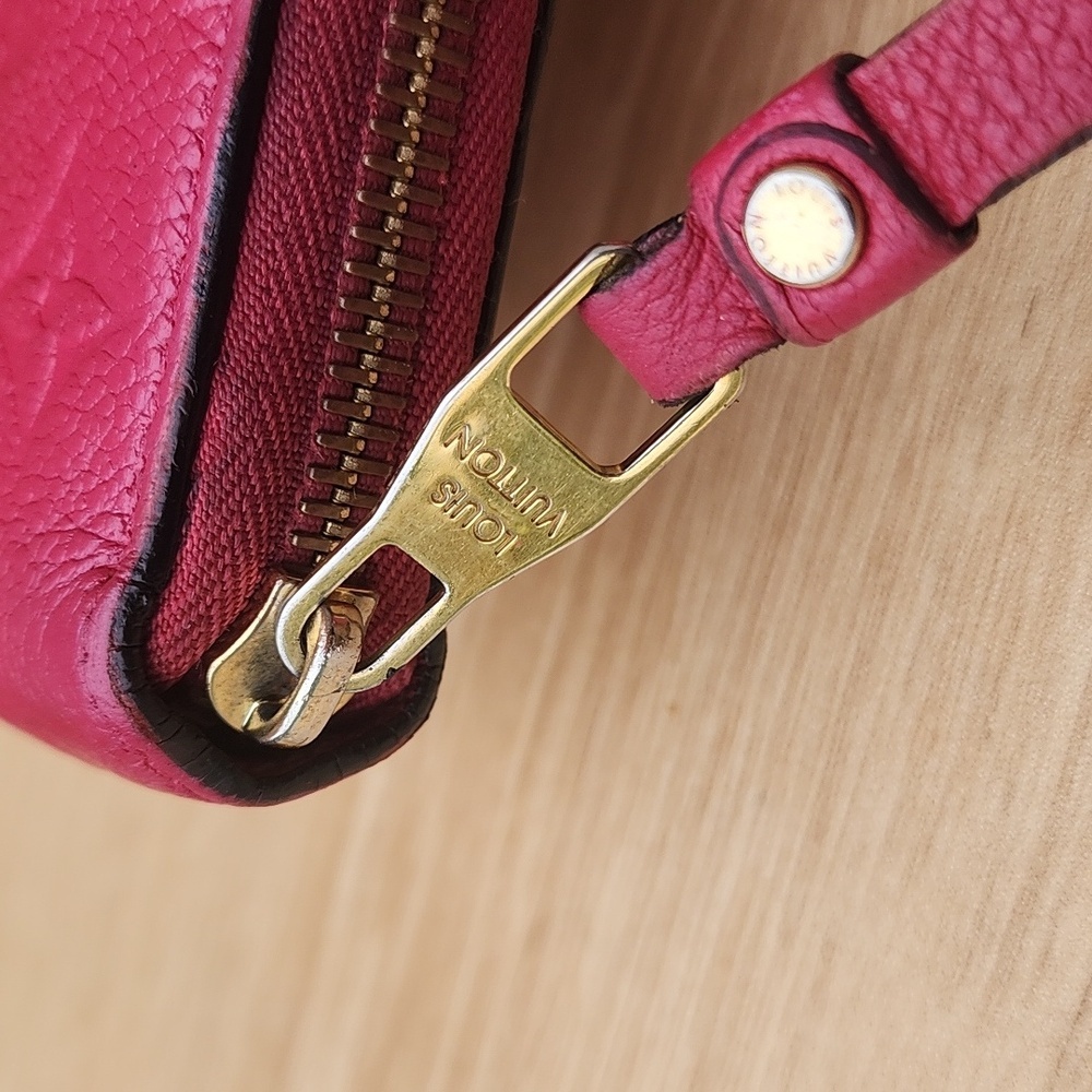 LOUIS VUITTON Round Zipper Monogram Empreinte Leather Zippy Wallet - Picture 9 of 15